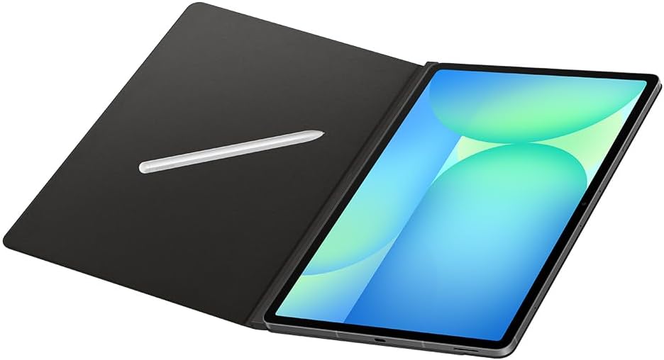 Samsung Galaxy Official Smart Book Cover for Galaxy Tab S9, S9 Fe, S10Fe - Black
