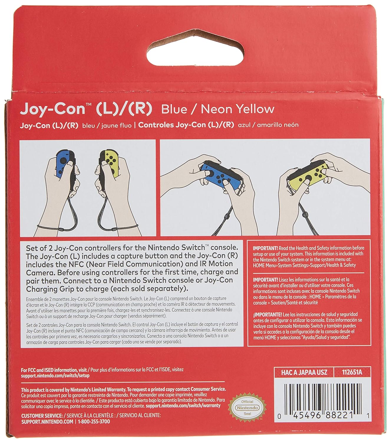 Nintendo Switch Joy-Con Controller (L-R) - Switch