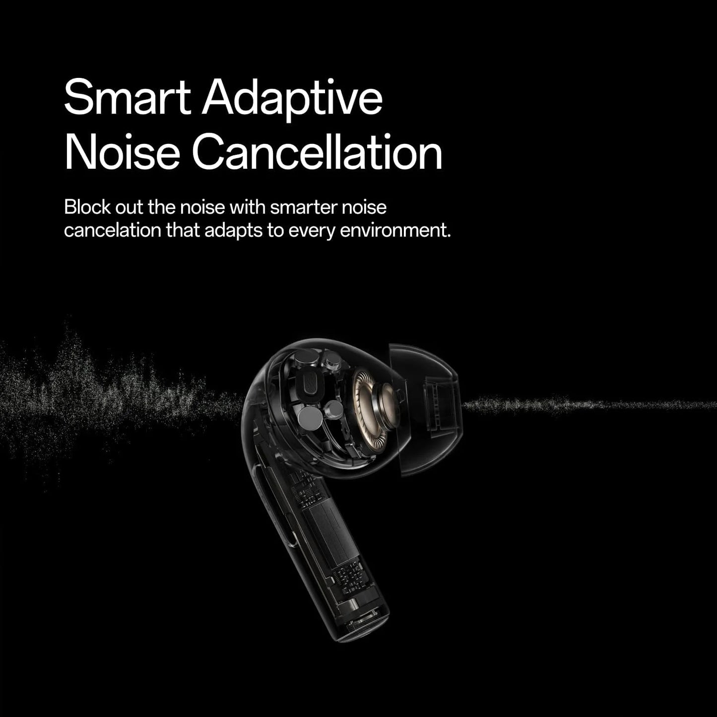 OnePlus Buds 3, Deep Bass, ANC, Immersive Sound, Up to 44 Hour Playtime with Charging case, Bluetooth 5.3