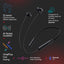 OnePlus Bullets Wireless Z2 Bluetooth 5.0 in Ear Earphones, Bombastic Bass – 12.4 mm Drivers, 30 Hrs Battery Life