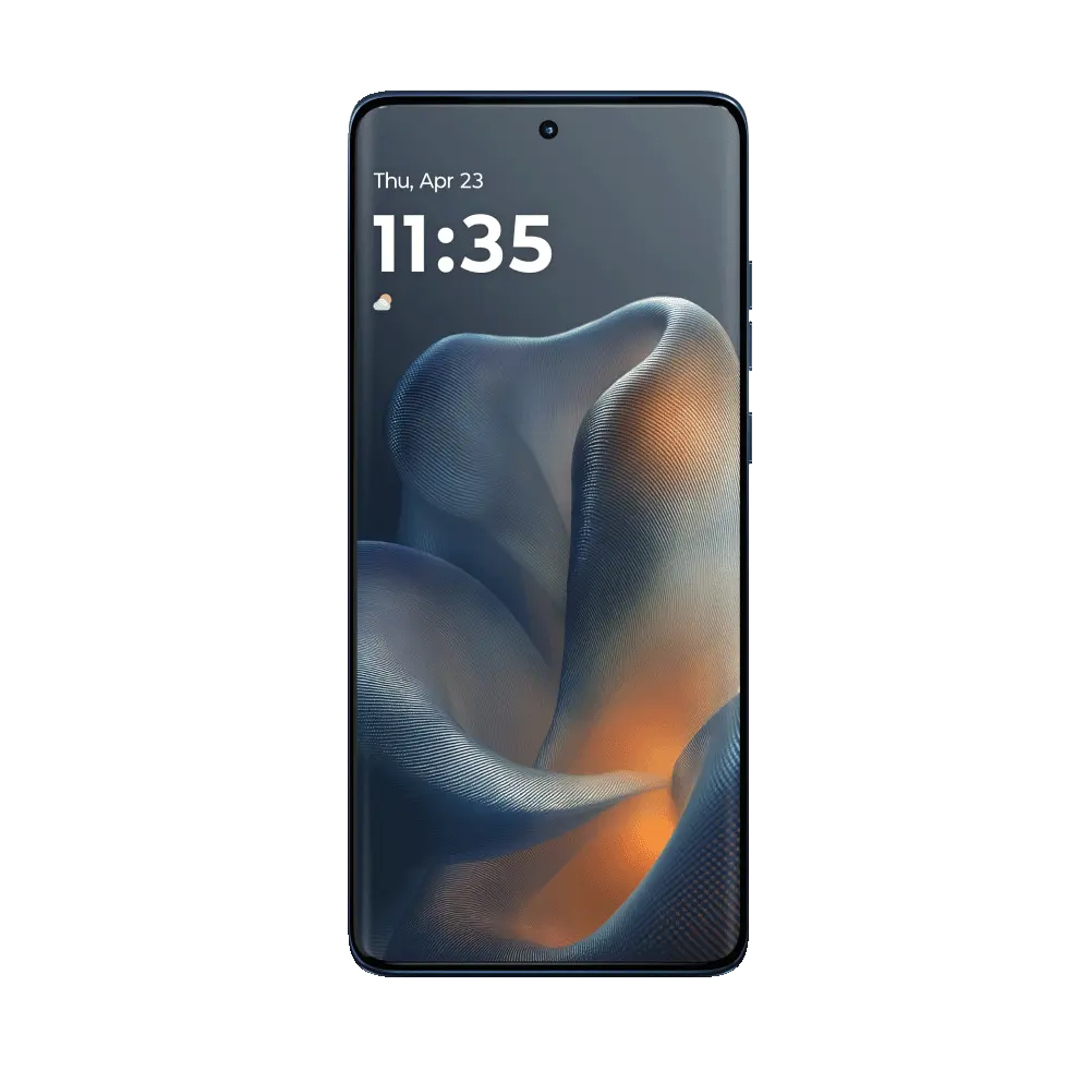 Motorola Edge 60 Blue, front view