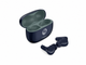 Blue Motorola Moto Buds 2 Plus with open charging case and both earbuds on a white background.