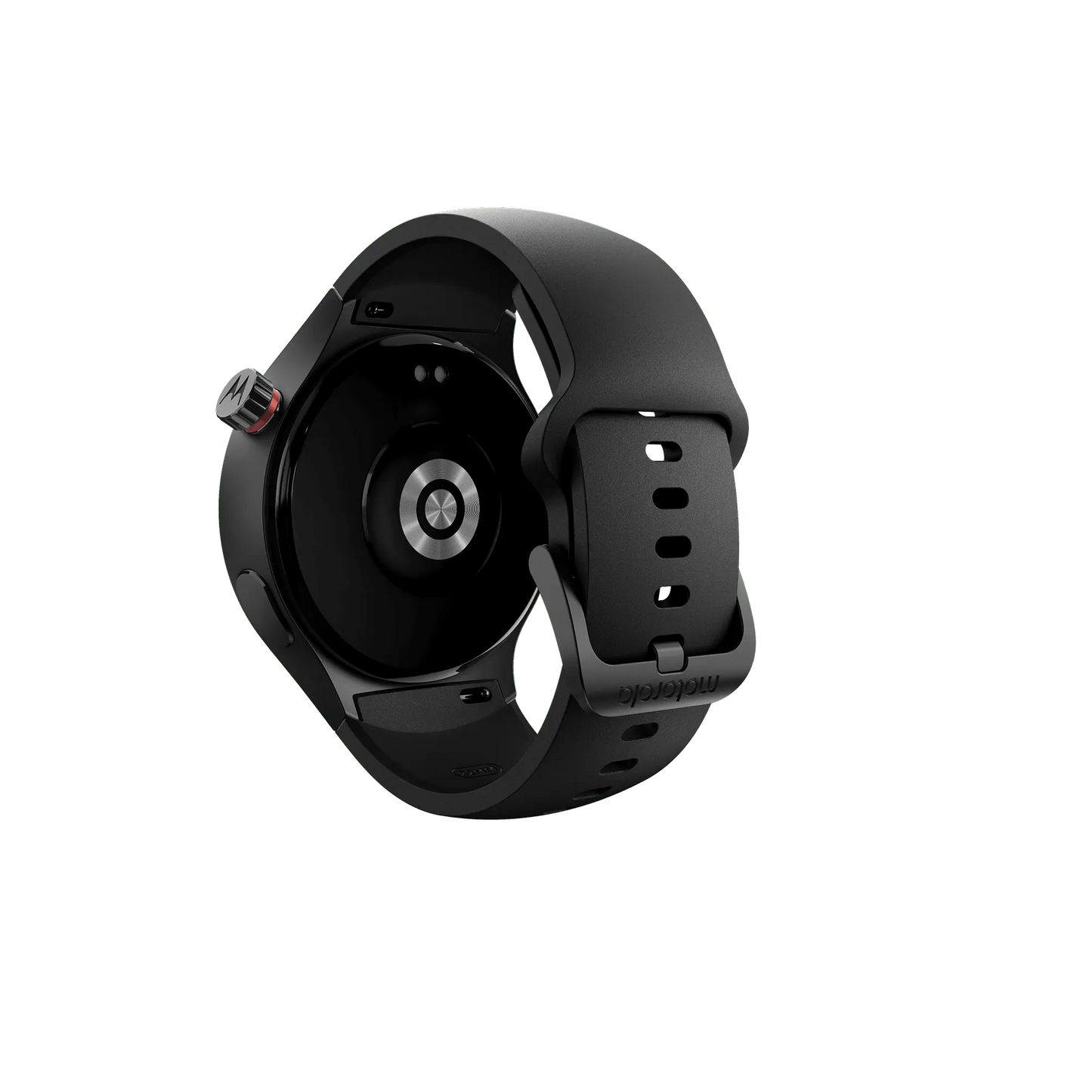 Motorola Moto Watch Black, rear view
