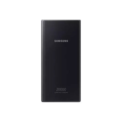 Samsung 20,000mAh Battery Pack PD, 2x USBC 1x USBA, 25W, 3A Version - Gray