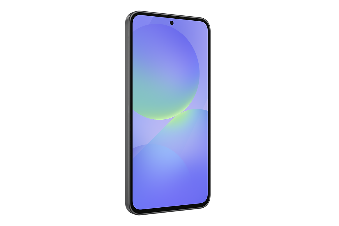 Samsung Galaxy A36 5G Awesome Black, angled left view