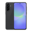 Samsung Galaxy A36 5G Awesome Black, front and rear view