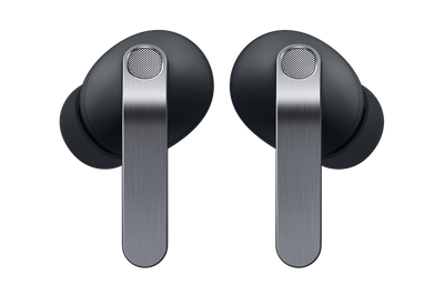 Samsung Galaxy Buds4 Pro Black, earbuds front view